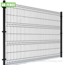 Fence a maglie di filo saldato curvo per la pubblicità del giardino